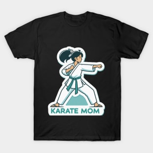 Karate mom art T-Shirt